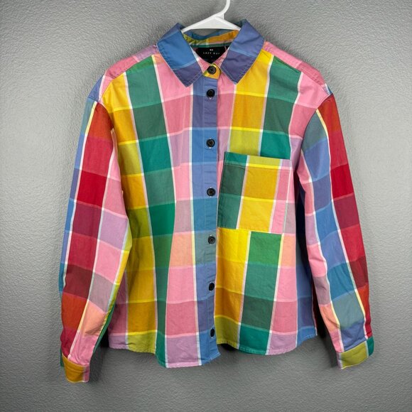 Lazy Oaf Golden Years Check Shirt - Picture 1 of 8